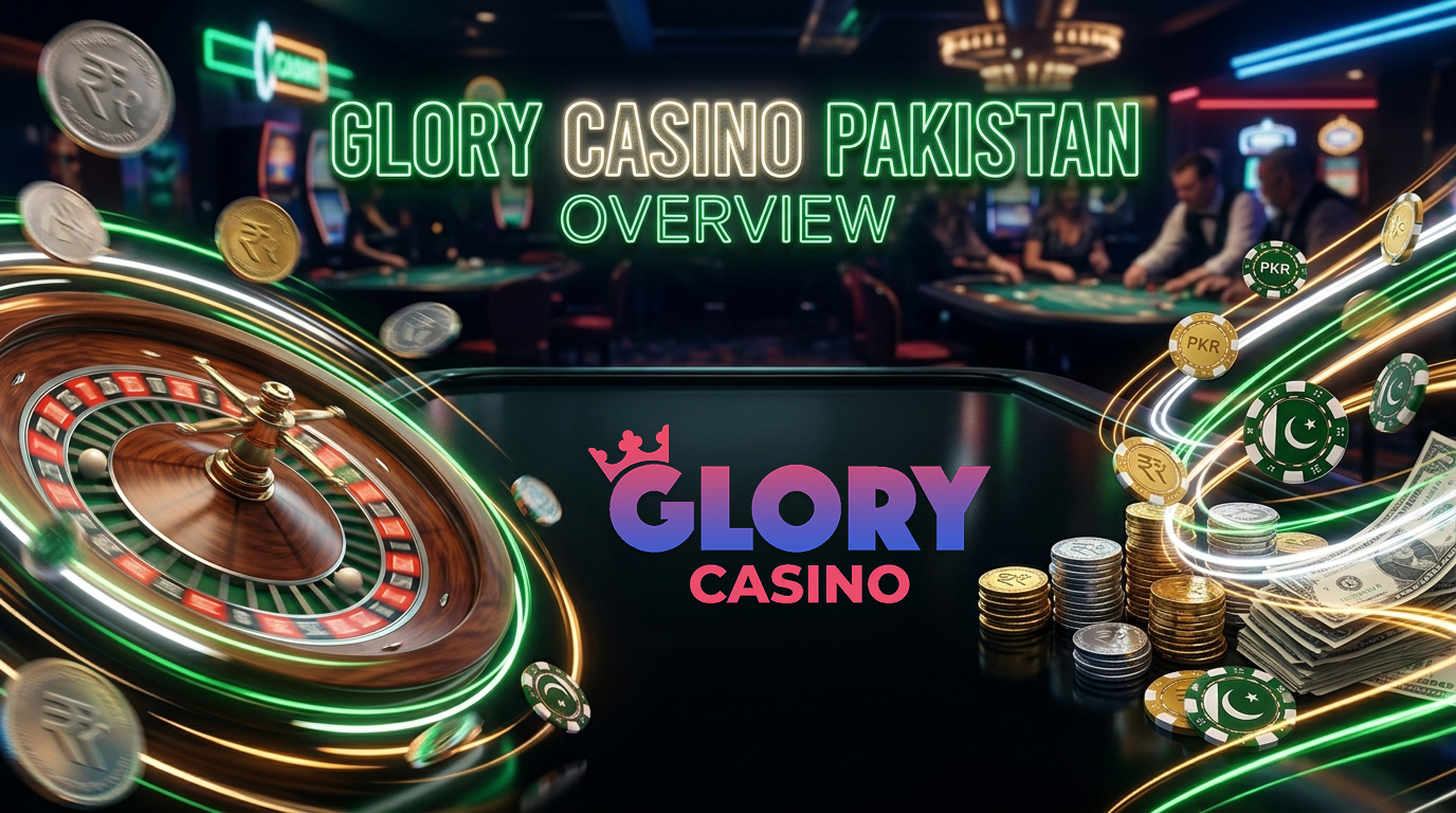Information about Glory Casino gambling website for players from Pakistan